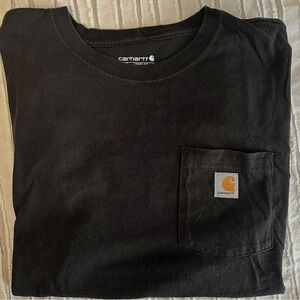 Carhartt Dark T-Shirt with Pocket